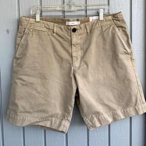 Billy Reid Wynn khaki chino shorts, size 36
